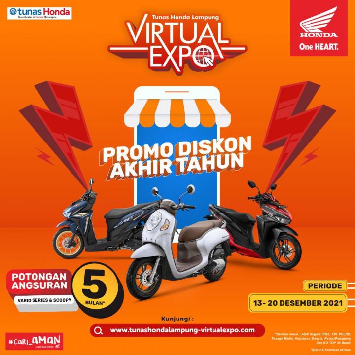 TDM Katibung Meriahkan Akhir Tahun Dengan Jutaan Promo Motor Honda